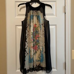 Beautiful chiffon dress from Anthropologie
